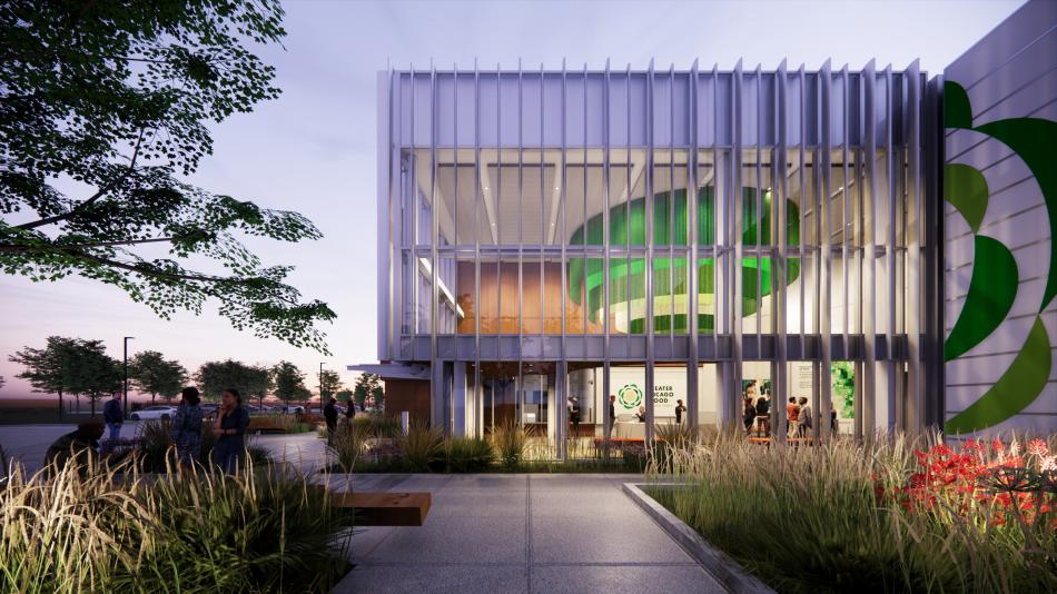 Skender begins work on Greater Chicago Food Depository expansion Urbanize Chicago